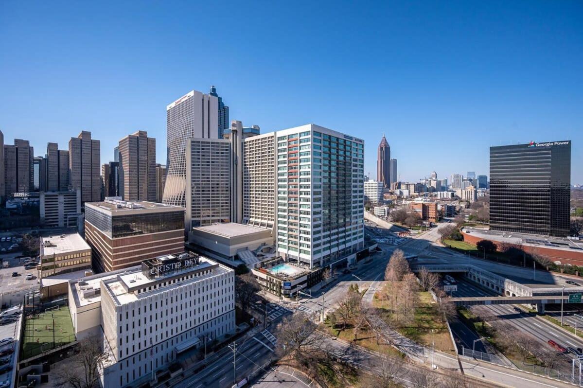 Downtown Atl Condo Onsite Parking King Bed & Bonus Room Lm1901 Atlanta Luaran gambar