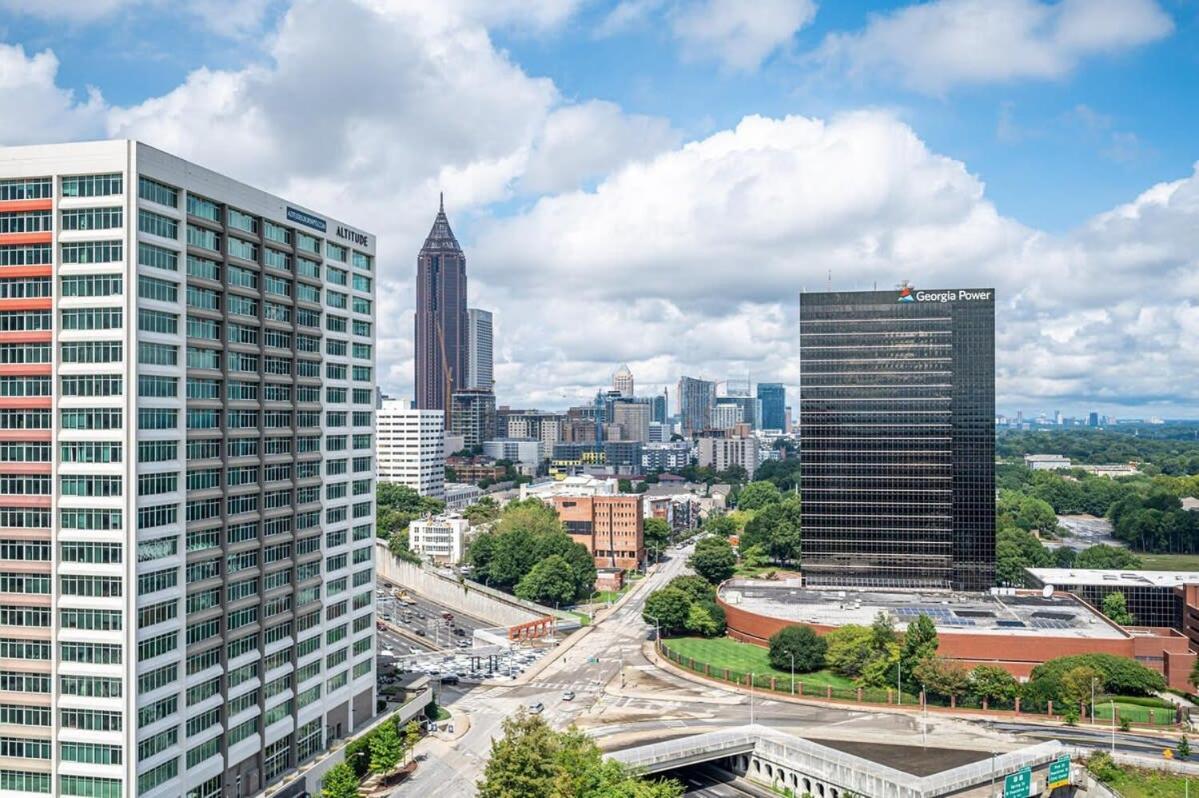 Downtown Atl Condo Onsite Parking King Bed & Bonus Room Lm1901 Atlanta Luaran gambar
