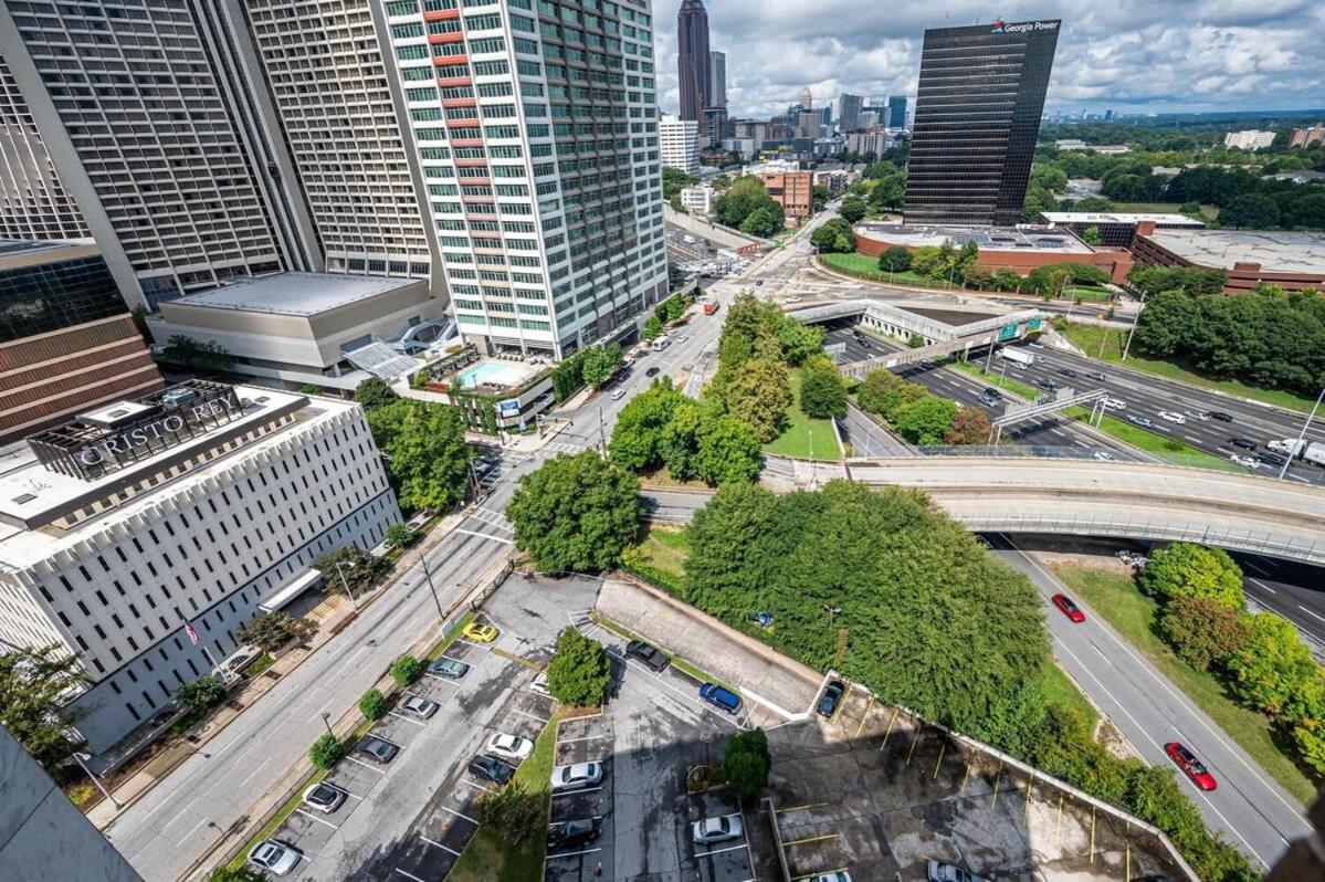 Downtown Atl Condo Onsite Parking King Bed & Bonus Room Lm1901 Atlanta Luaran gambar